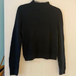 NWOT American Eagle Black Mockneck Pullover Sweater